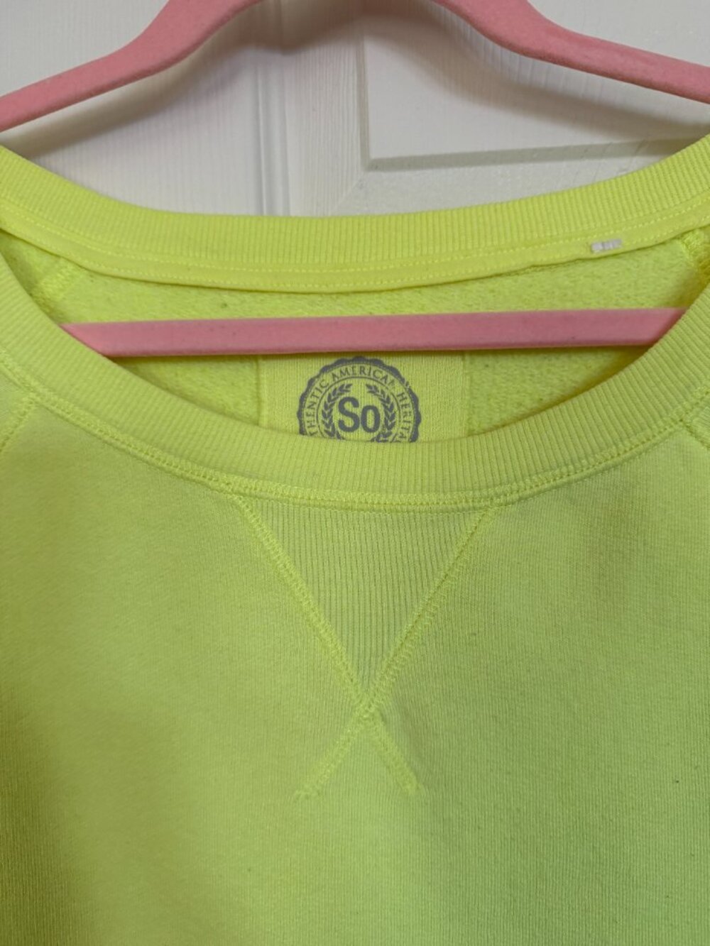 Neon side zip sweatshirt - Picture 2 of 4
